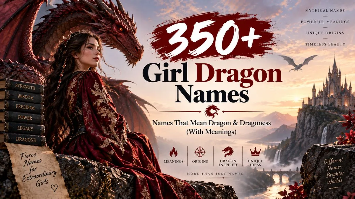 350+ Girl Dragon Names Names That Mean Dragon & Dragoness (With Meanings)